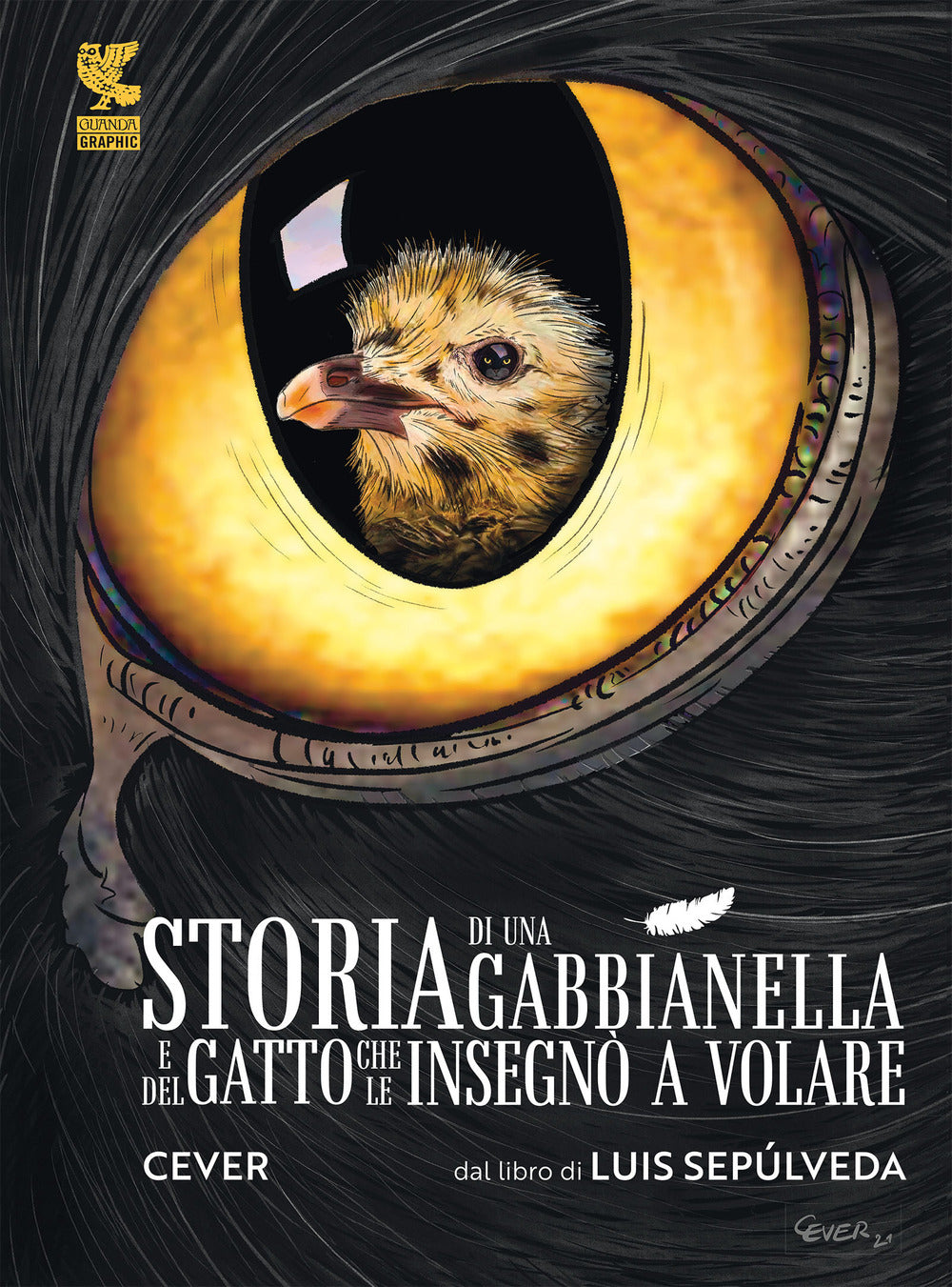 Storia di una gabbianella e del gatto che le insegnò a volare.