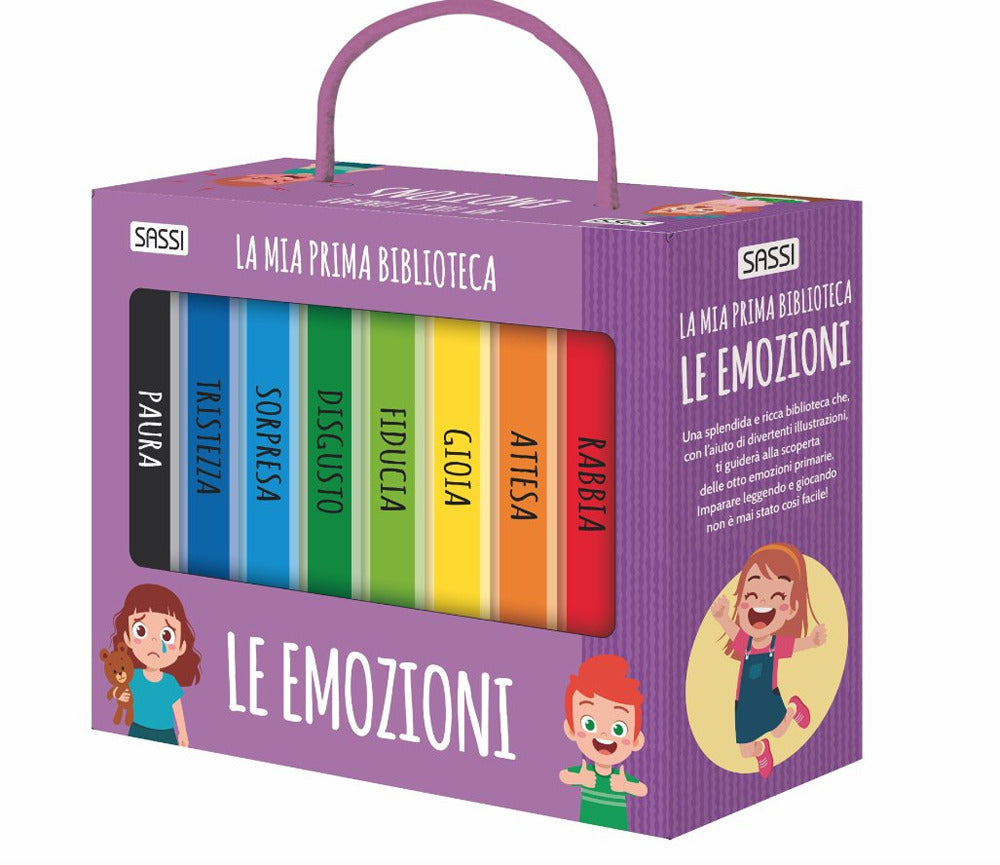 Le emozioni. La mia prima biblioteca. Ediz. a colori.