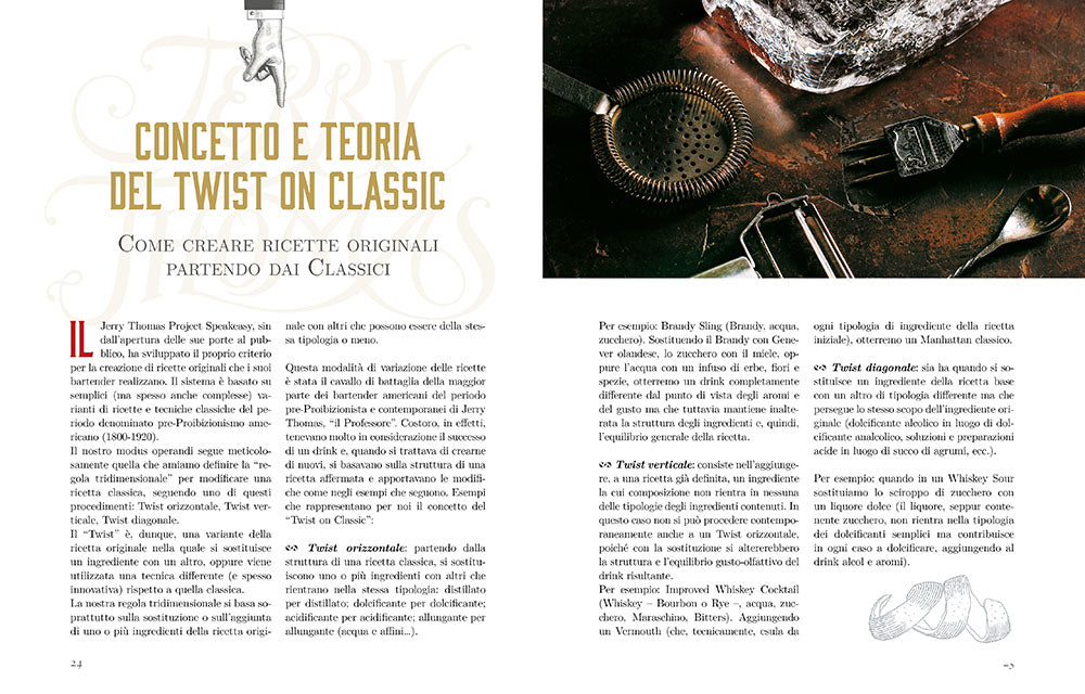 Twist on Classic. I grandi cocktail del Jerry Thomas Project