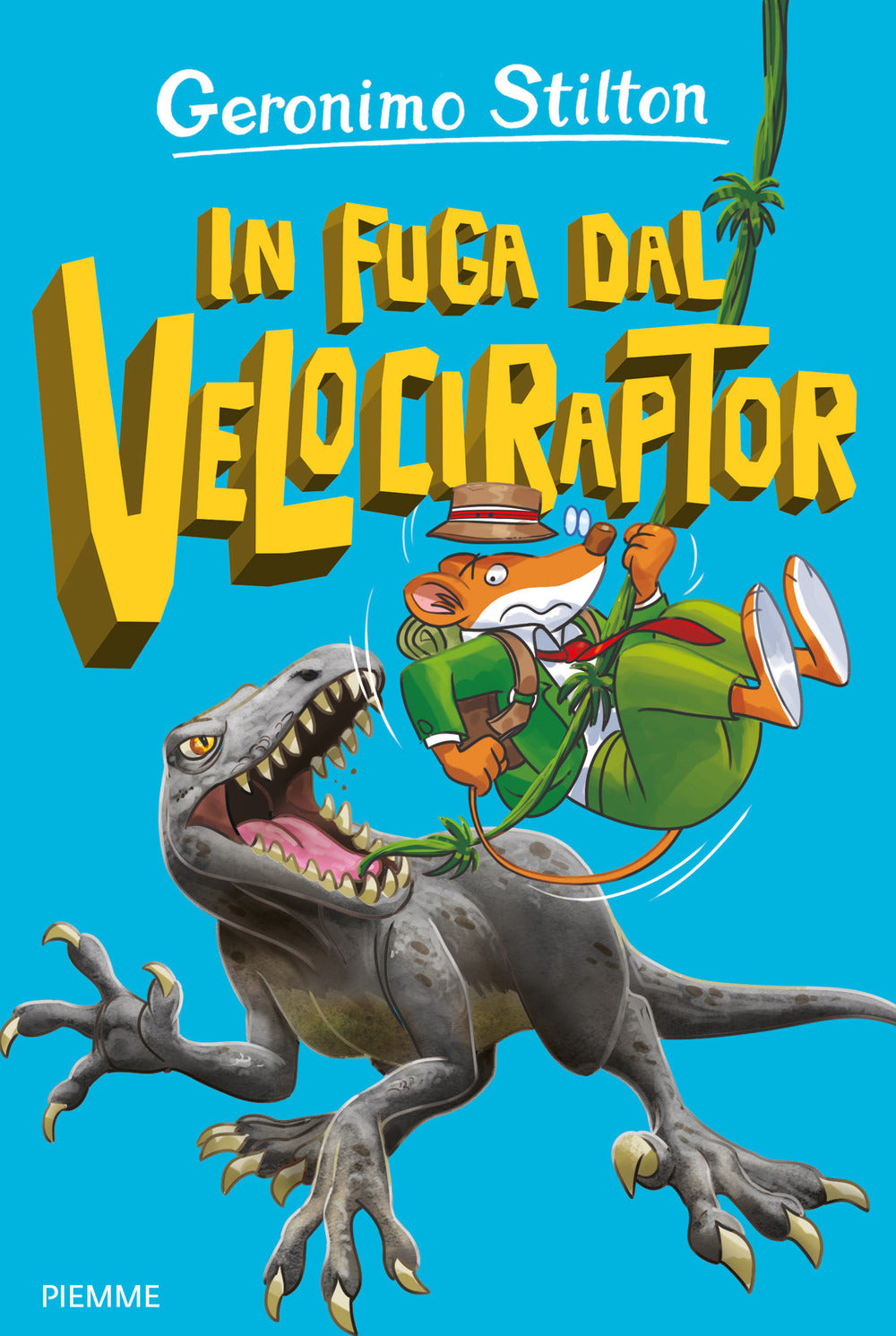 In fuga dal Velociraptor.