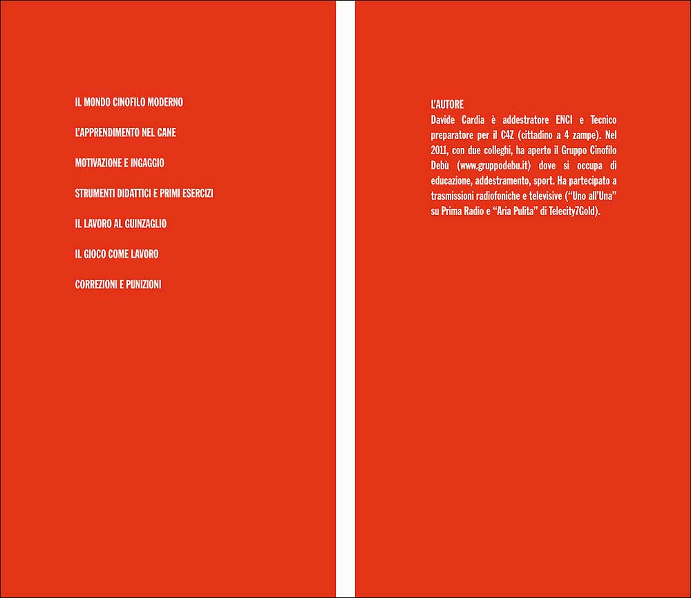 L'addestramento con il premio