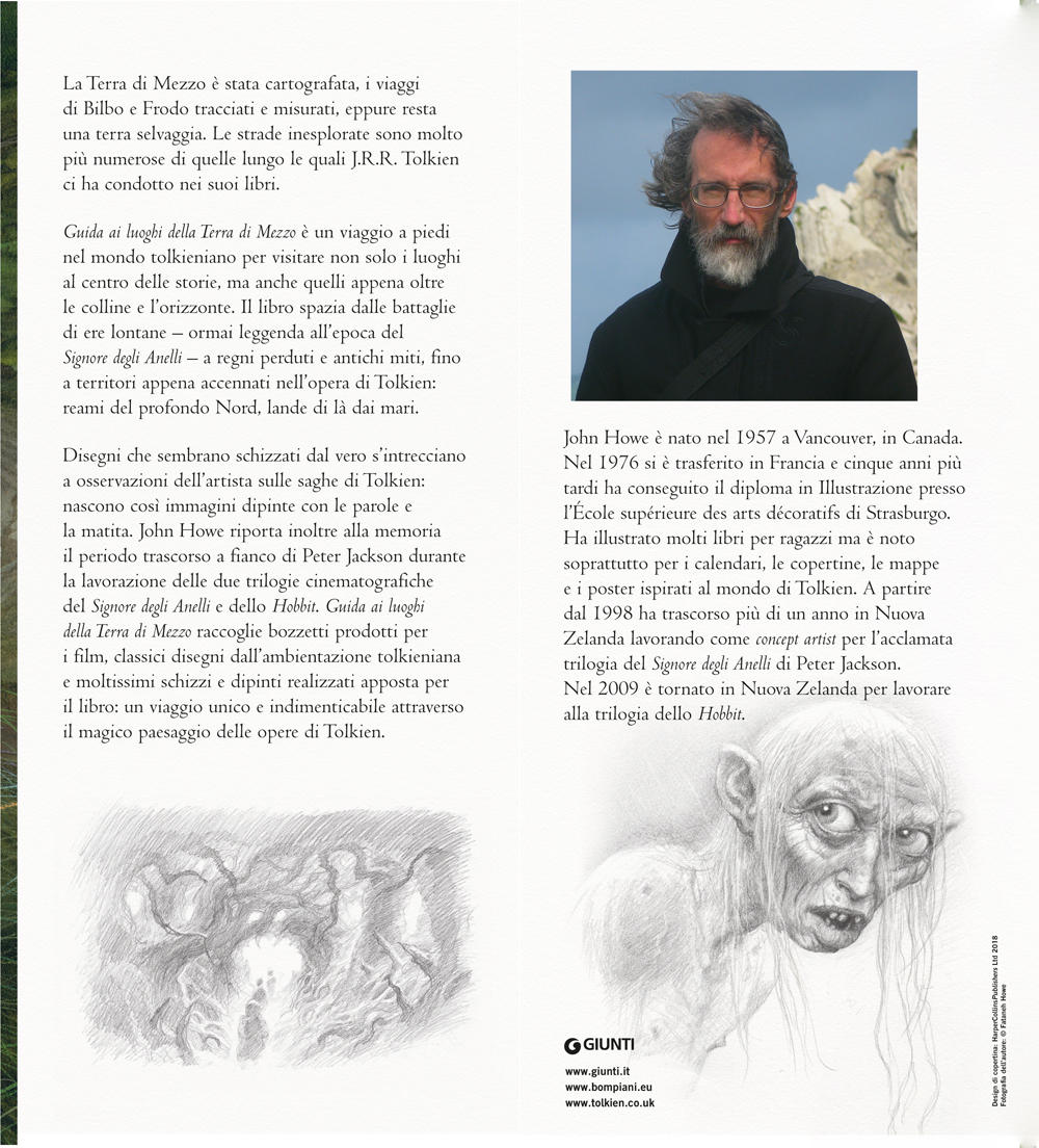 Guida ai luoghi della Terra di Mezzo. Disegni da Casa Baggins a Mordor