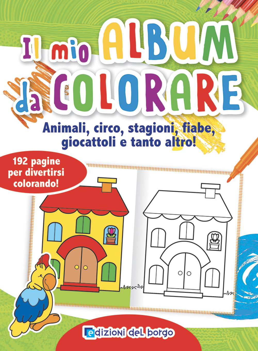 Scintillante. Libro da colorare. Ediz. illustrata. Con brillantini adesivi