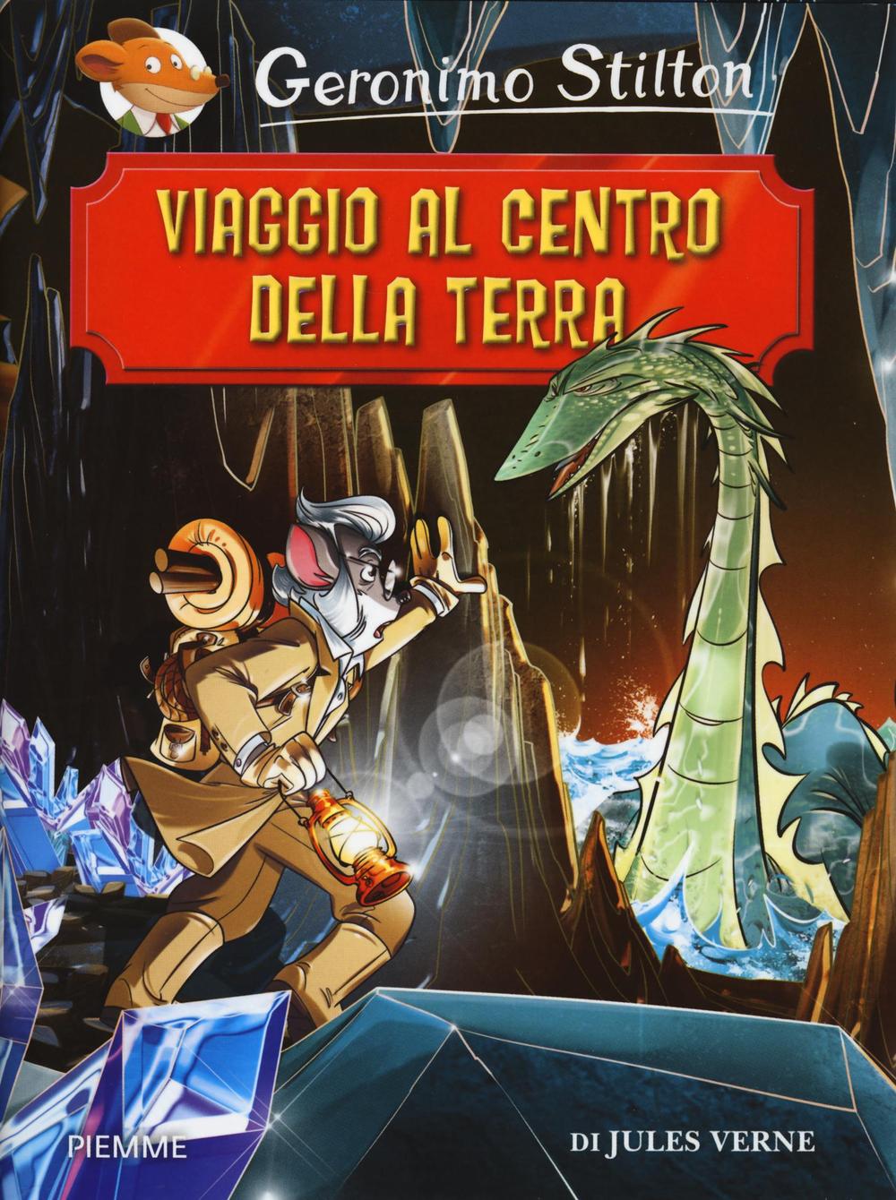Viaggio al centro della terra da Jules Verne.