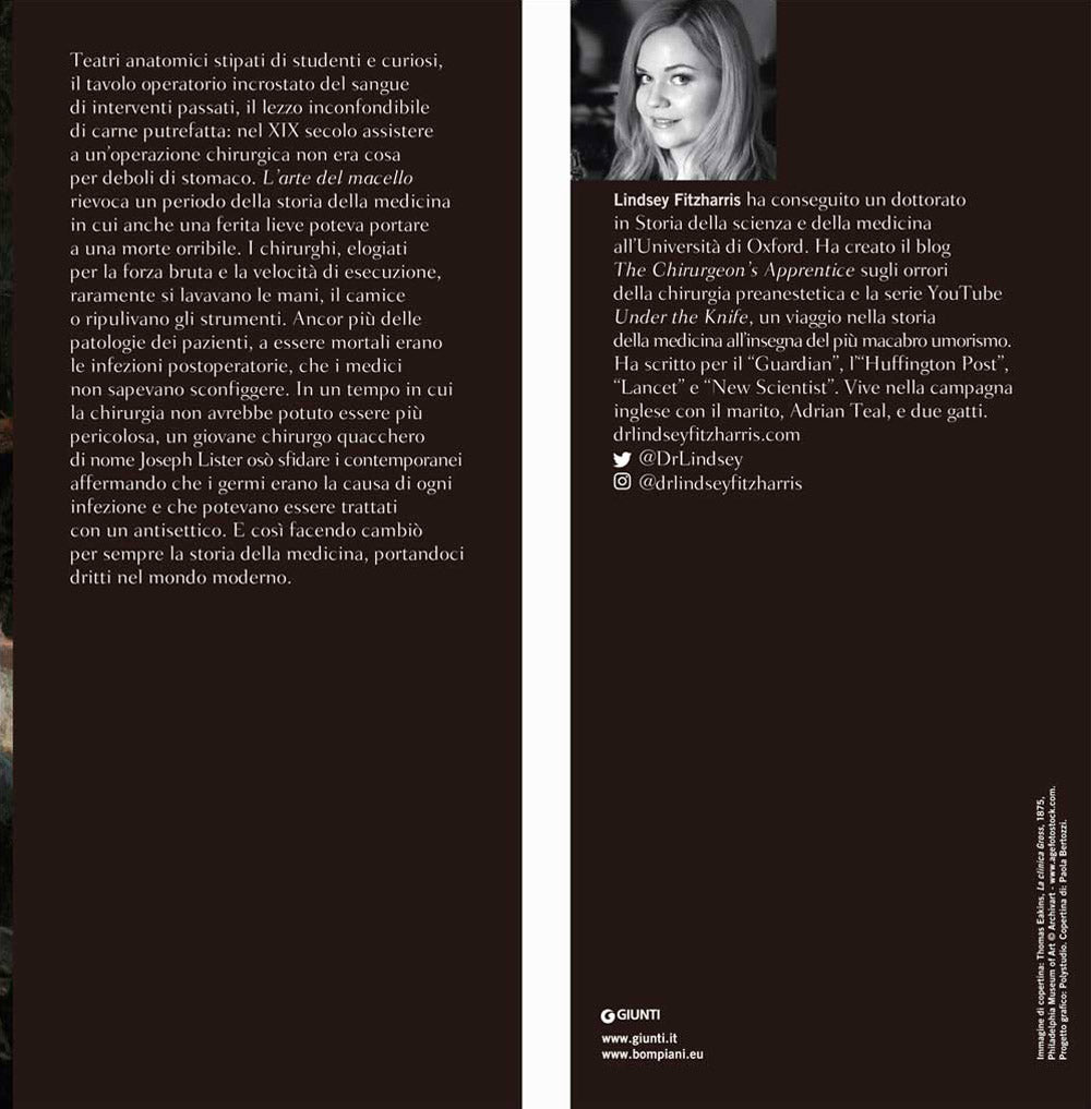 L'arte del macello. Come Joseph Lister cambiò il mondo raccapricciante della medicina vittoriana