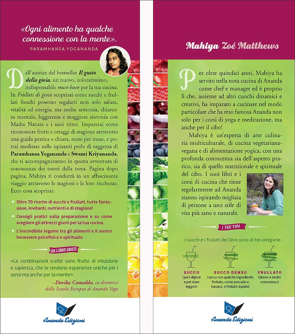 Frullati di gioia!. Ama te stesso con leggerezza - 70+ succhi e frullati per tutte le stagioni