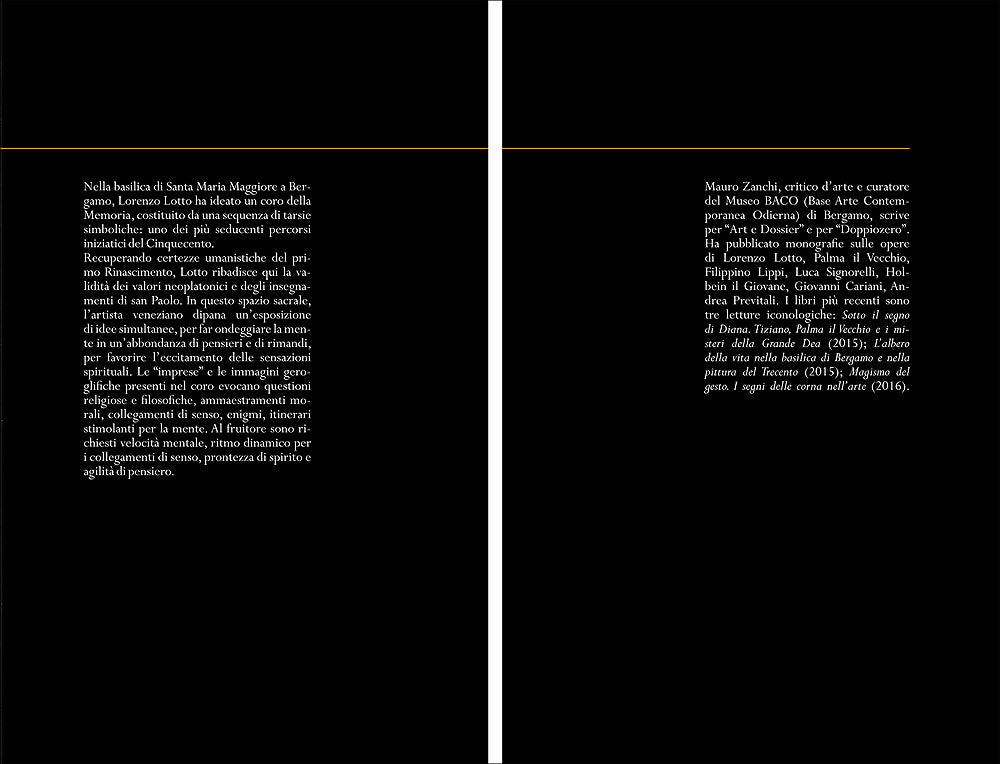 In principio sarà il sole. Il coro simbolico di Lorenzo Lotto