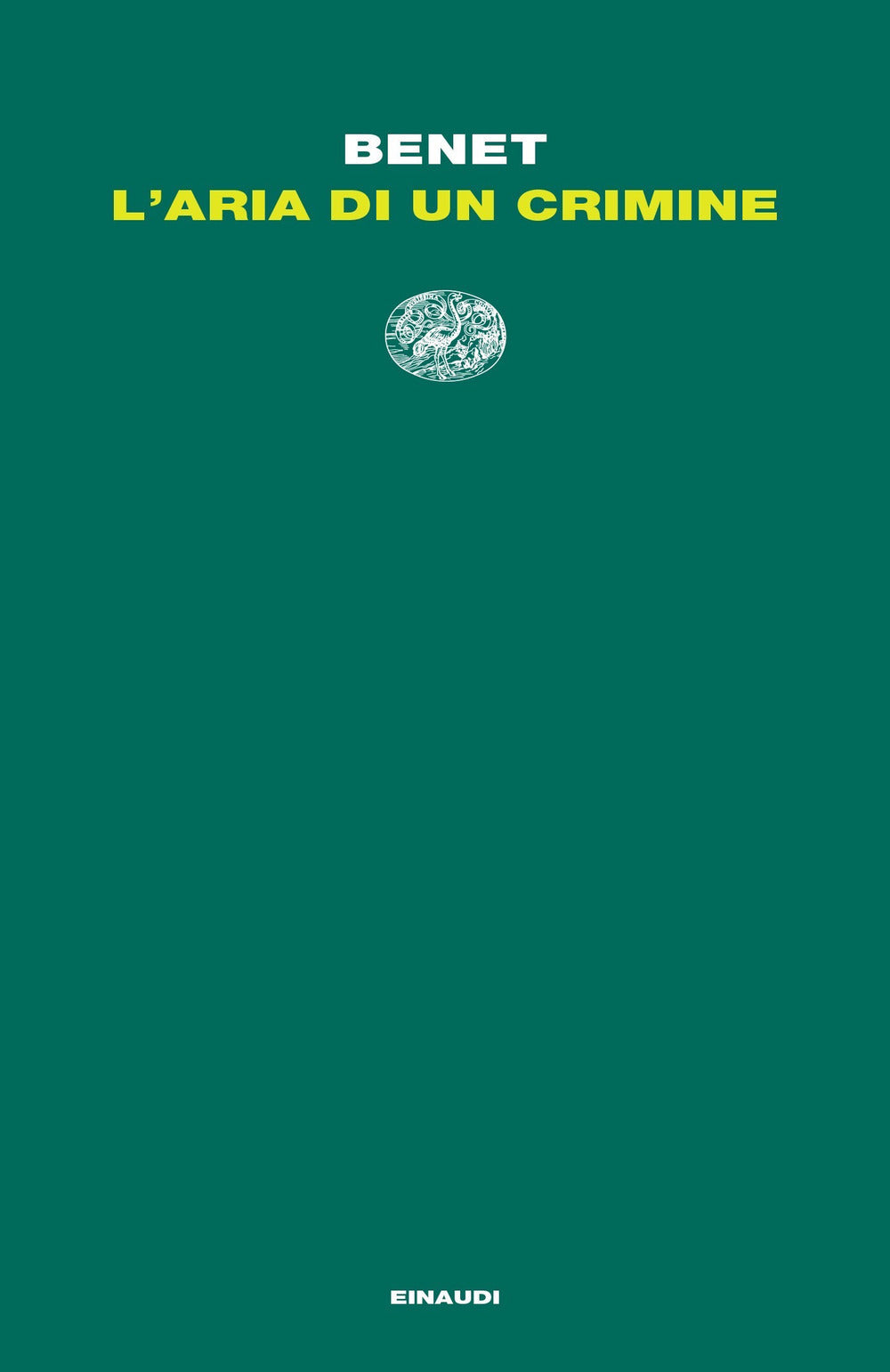 L'aria di un crimine.