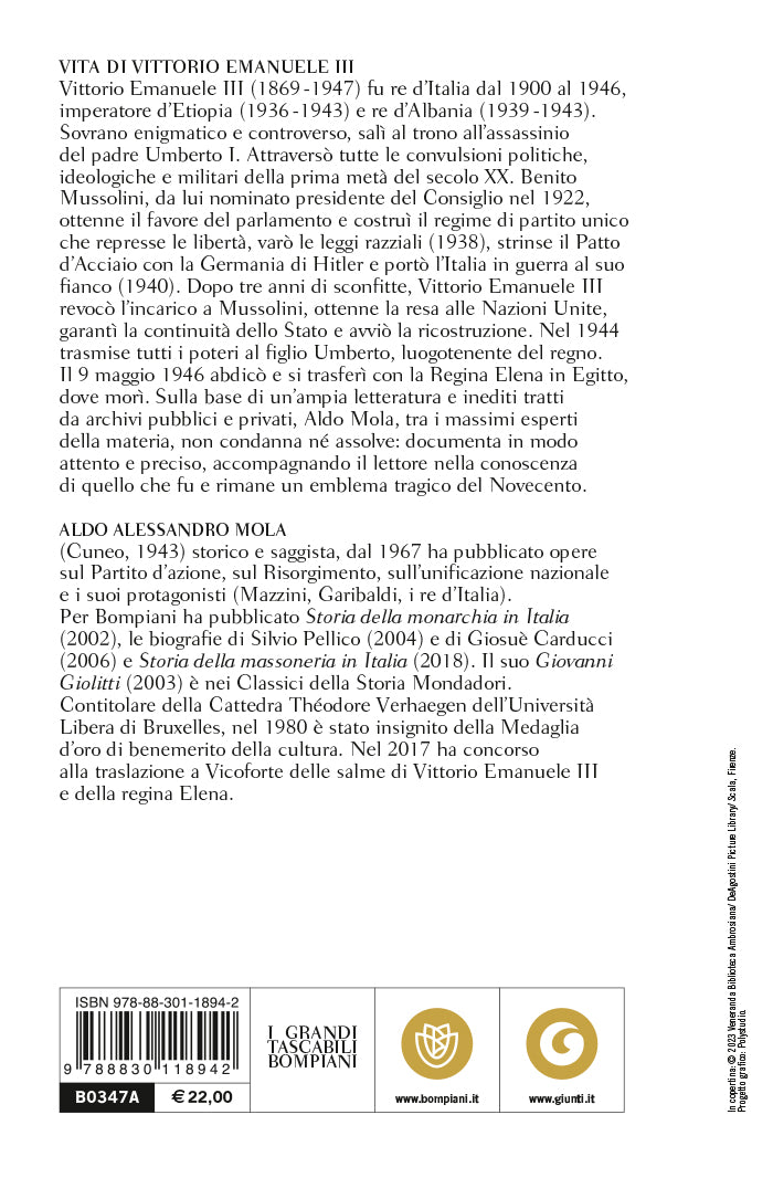 Vita di Vittorio Emanuele III. 1869-1947