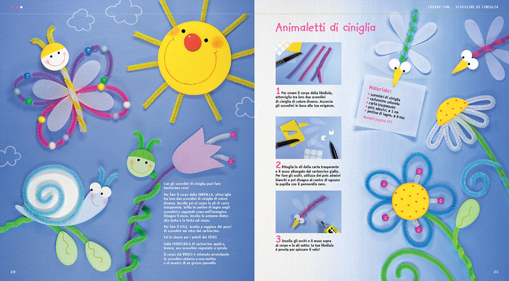 Idee creative per piccole mani. Più di 300 idee creative per bambini!