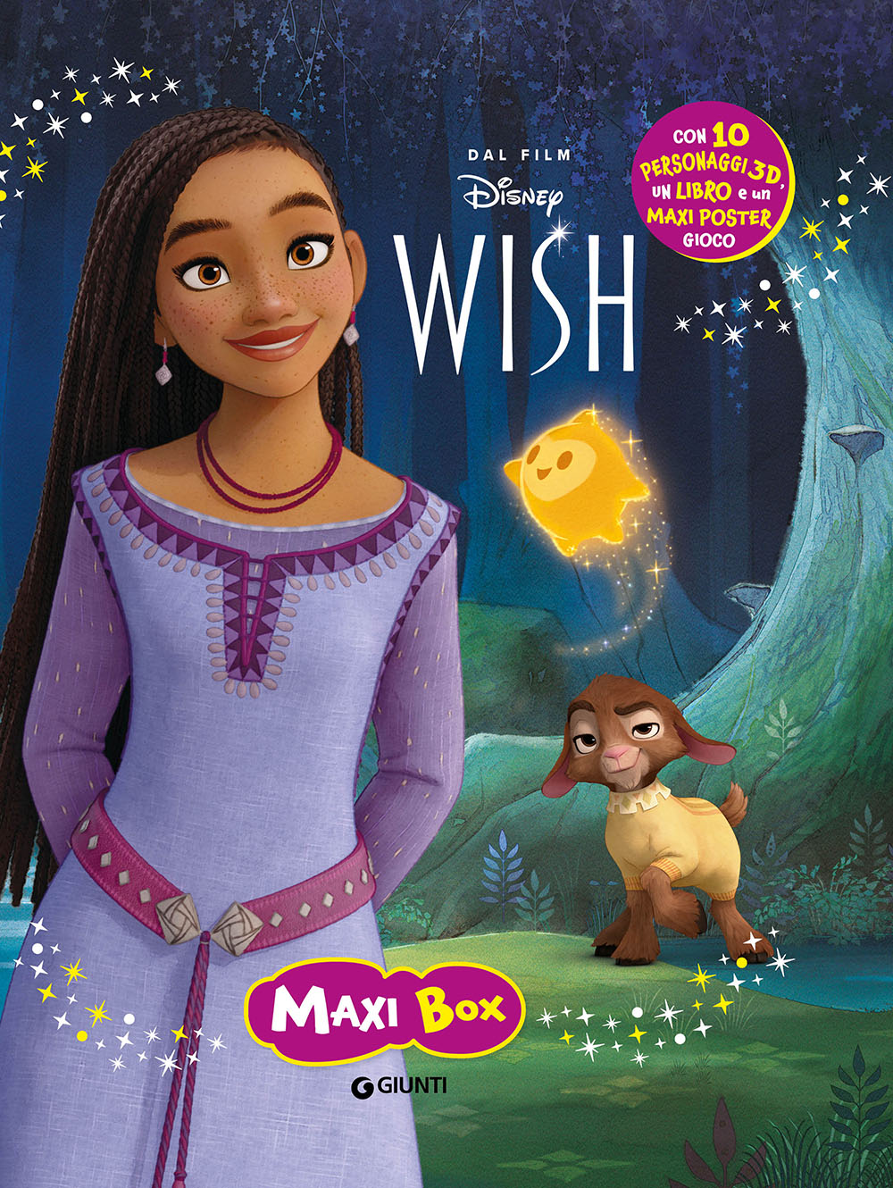 Wish Maxi Box. Con 10 personaggi 3d, un libro e un maxi poster gioco: libro  di Walt Disney