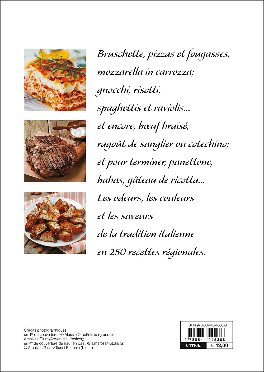 La cuisine en Italie. Toutes les recettes