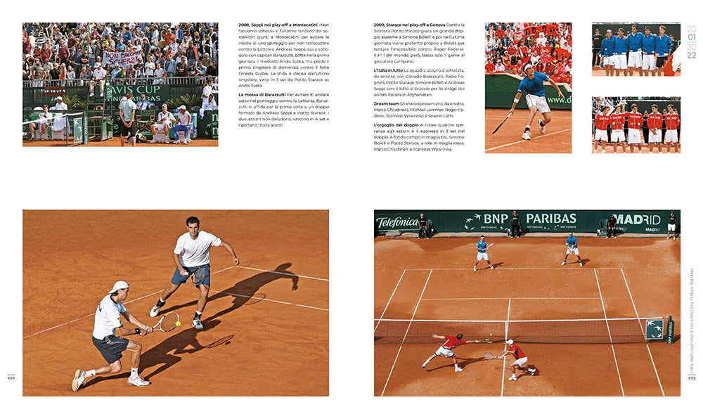 Gli italiani in Coppa Davis. 1922-2022