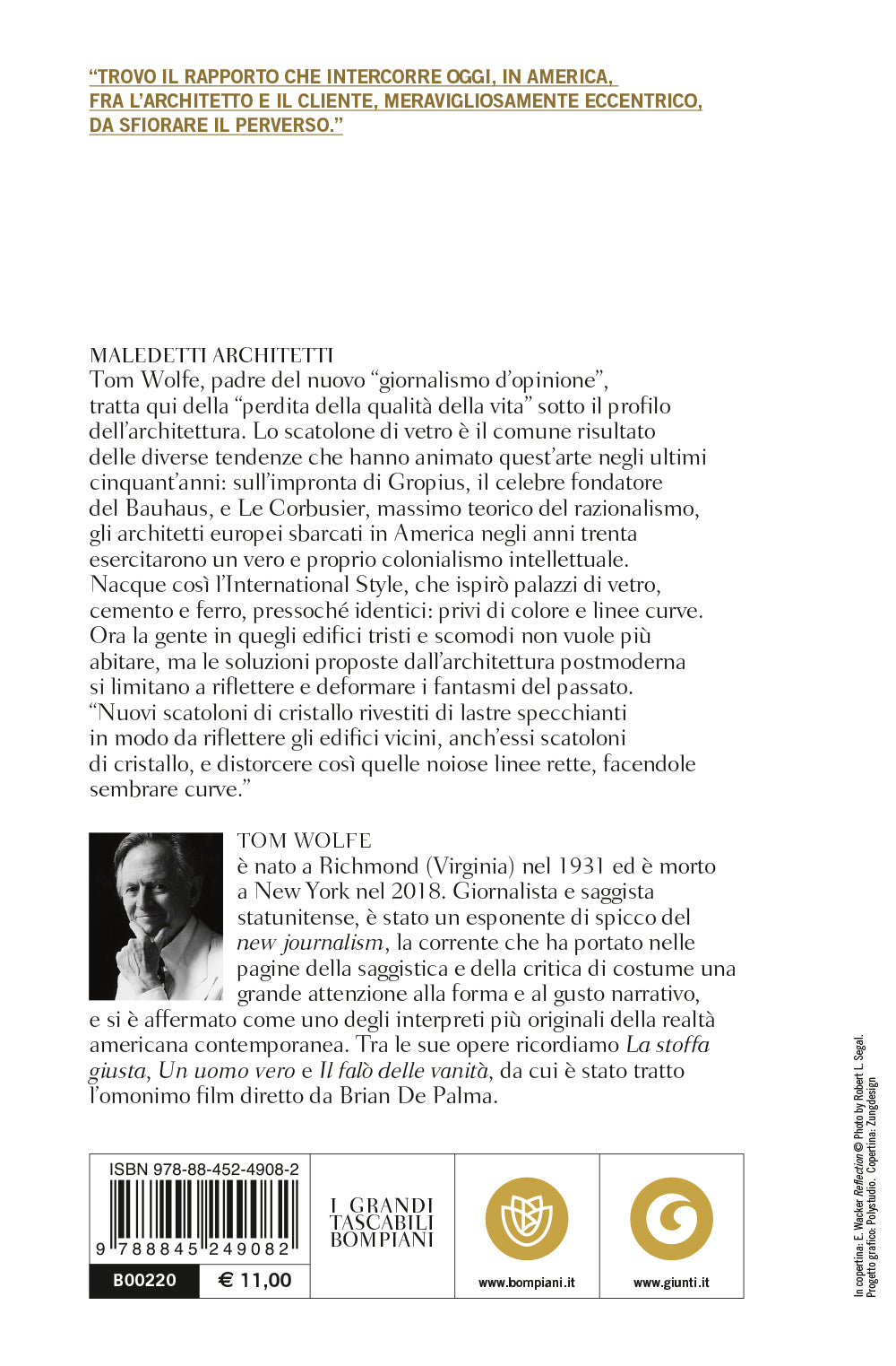 Maledetti architetti. Dal Bauhaus a casa nostra