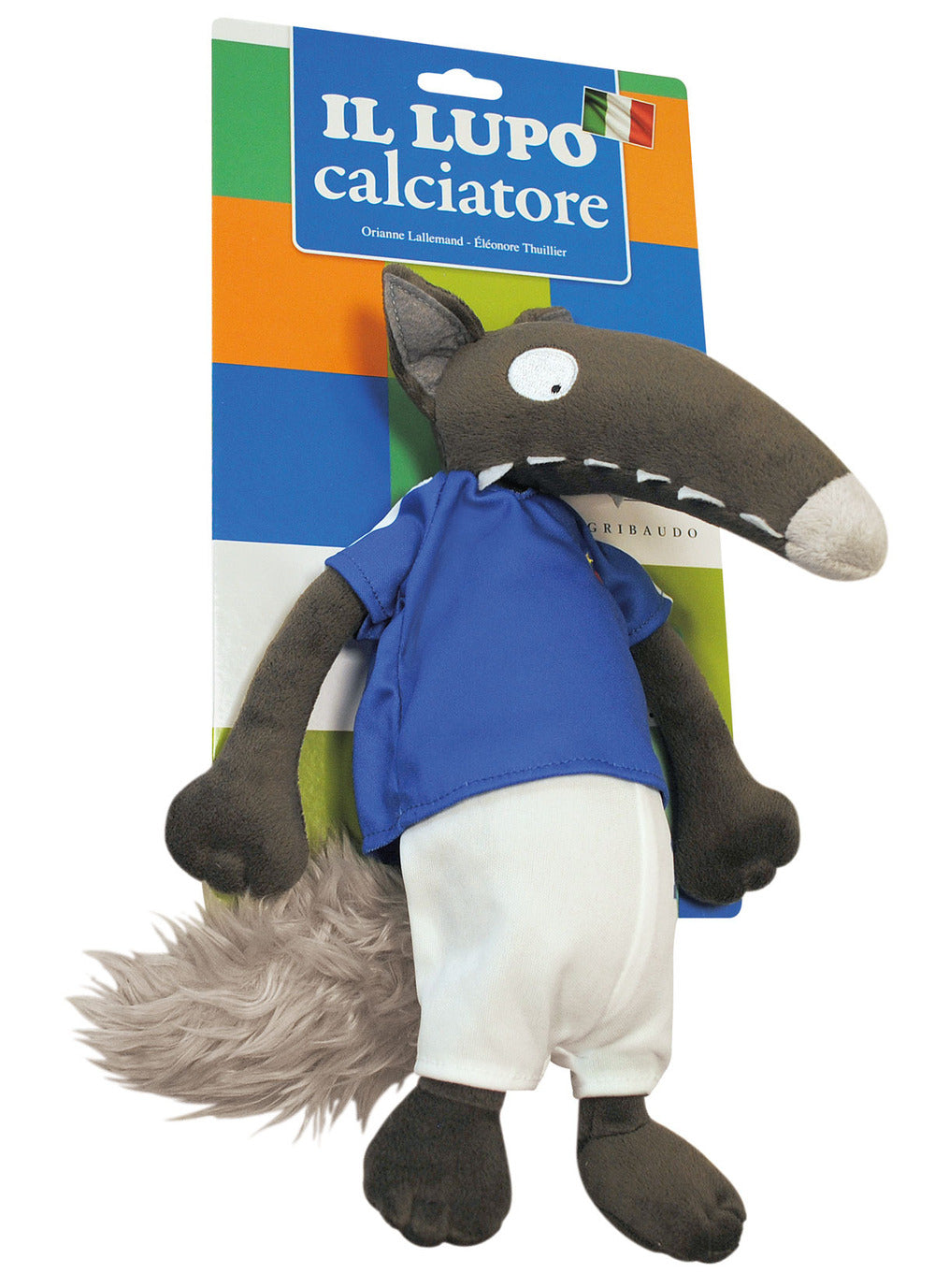 Il lupo calciatore. Amico lupo. Ediz. a colori. Con peluche.
