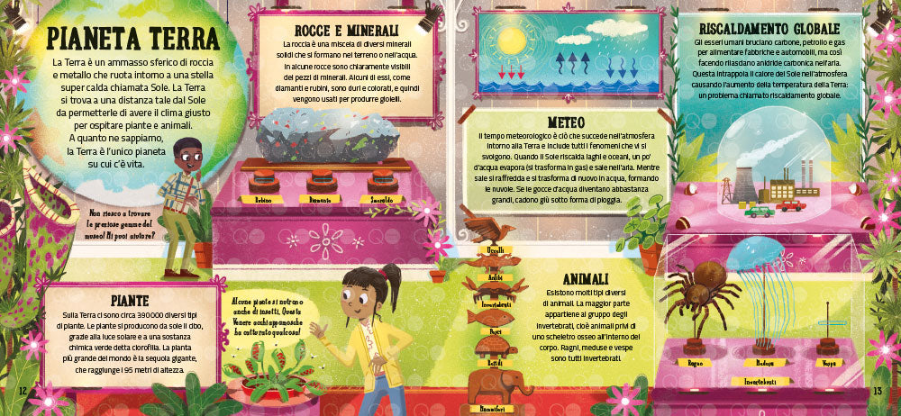 Costruisci il tuo museo della scienza. Con 5 pop-up da montare