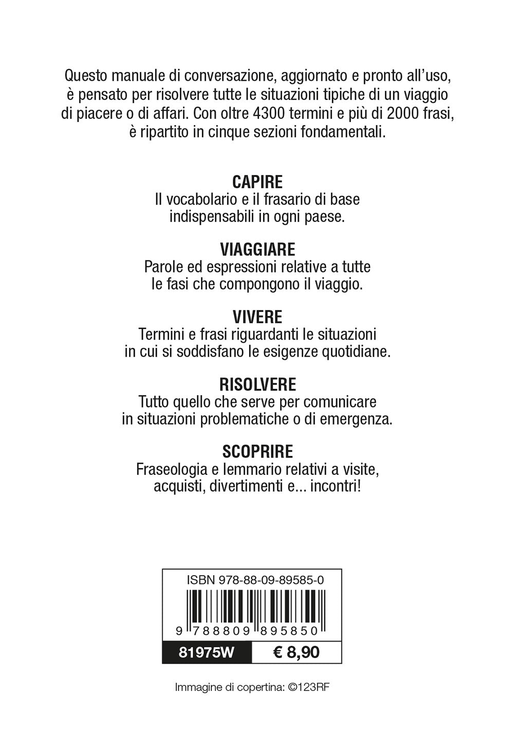 Francese per viaggiare. Frasario/Dizionario