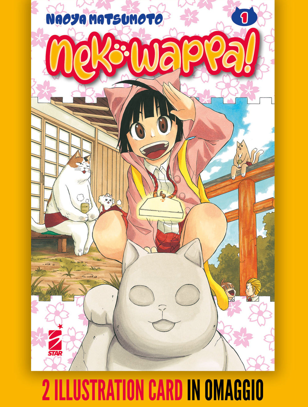 Neko Wappa! Con 2 illustration card. Vol. 1.