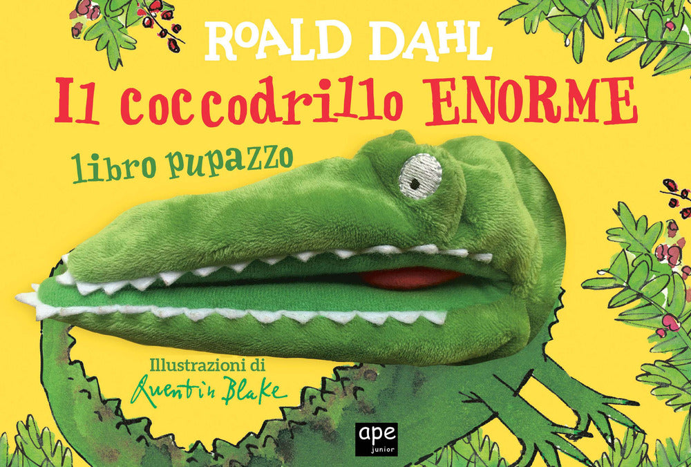 Il coccodrillo enorme. Libro pupazzo. Ediz. illustrata.