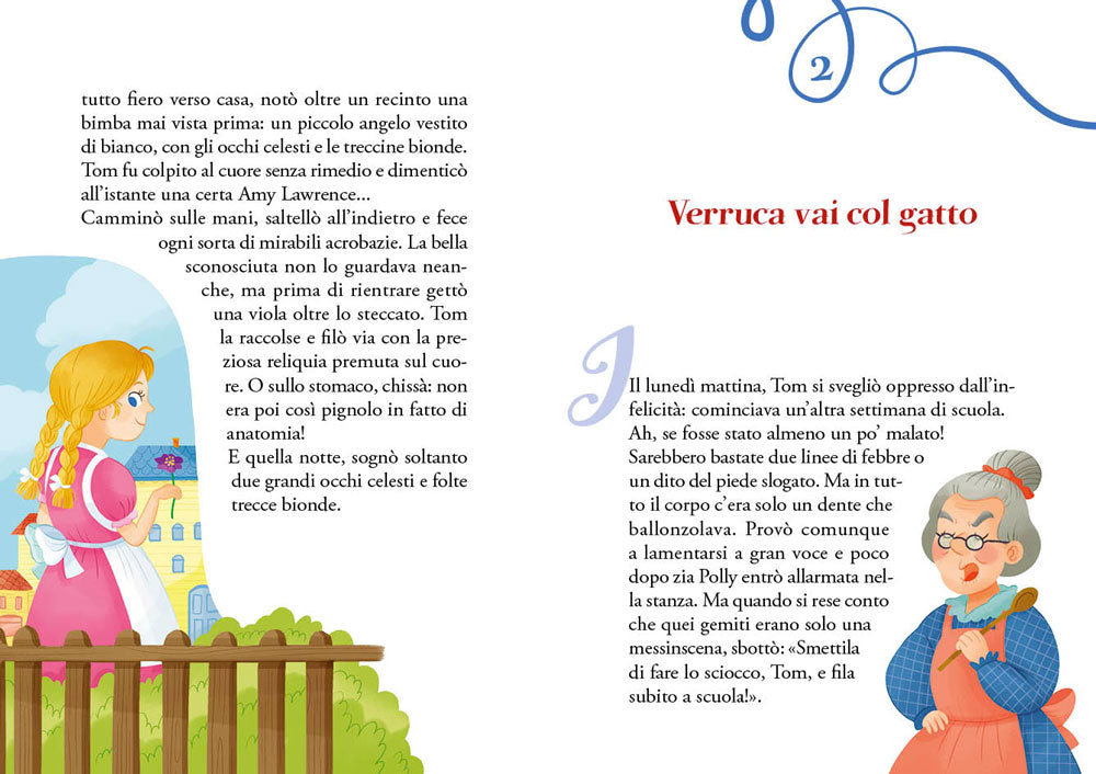 Le avventure di Tom Sawyer. Adattamento a misura di bambino