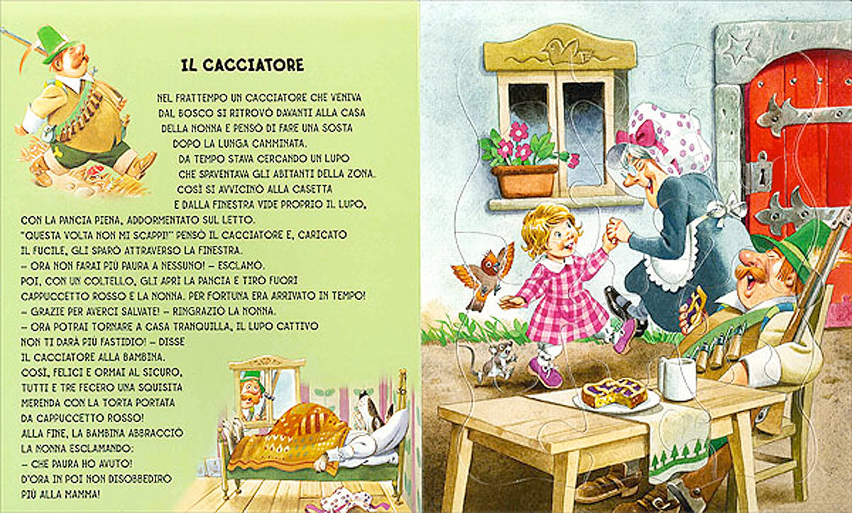 Cappuccetto Rosso. Con 4 puzzle di Tony Wolf