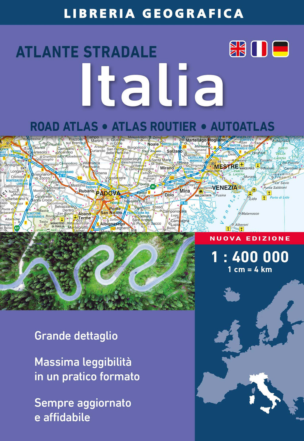 Atlante stradale Italia 1:400.000.