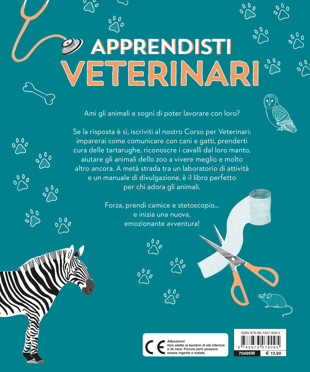 Apprendisti veterinari. Animali, che passione! - Con poster, modellino e adesivi