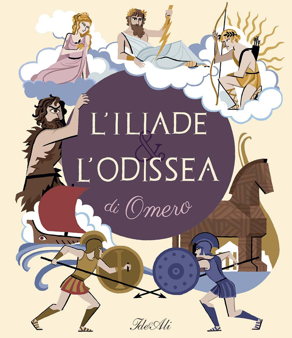 L'Iliade & l'Odissea di Omero. Ediz. a colori: libro di Céline