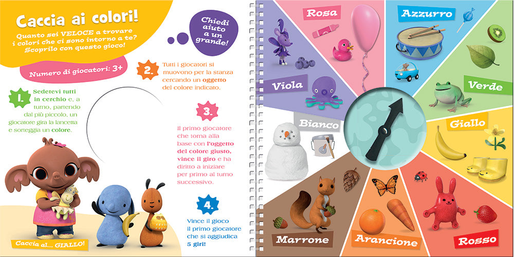 Bing. Spinner book. A che gioco giochiamo?