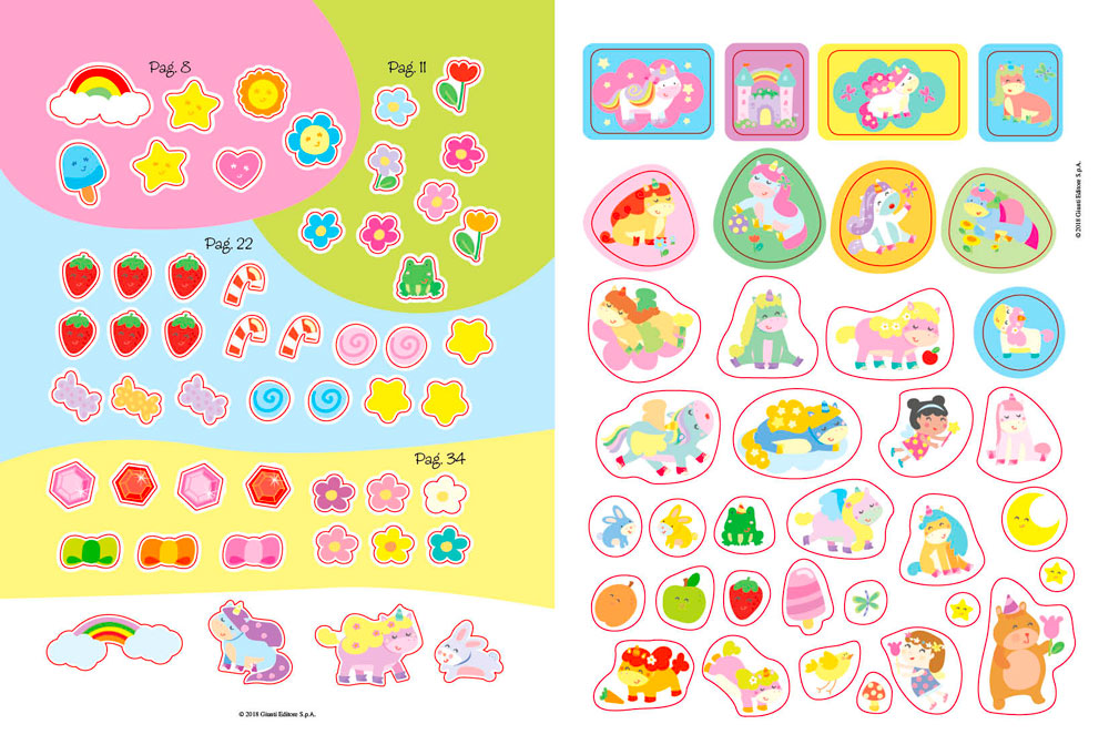 Unicorni - Albo Activity. Con tanti giochi, attività e adesivi!