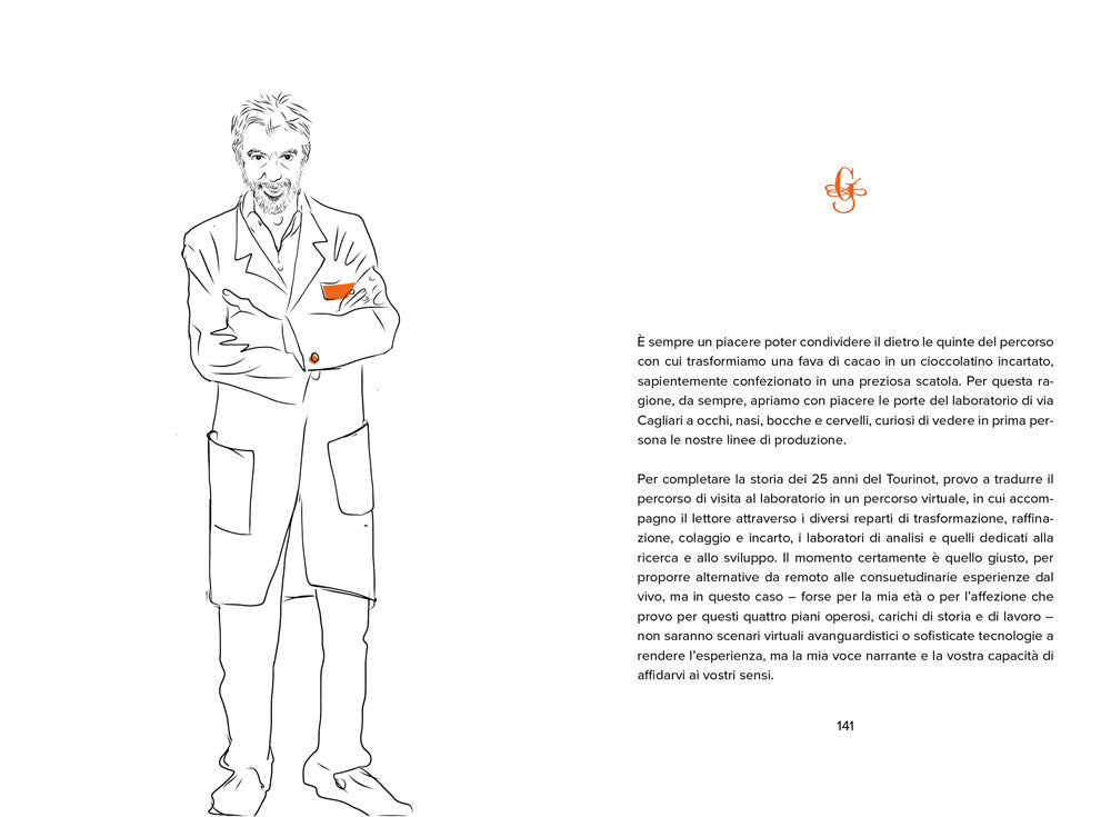 5 grammi di felicità. Breve storia di Guido Gobino per il 25 anni del suo celebre Tourinot