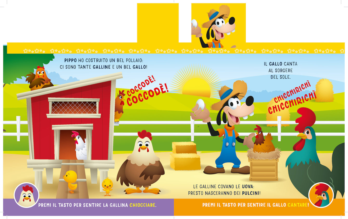 Allegra fattoria Premi e ascolta Disney