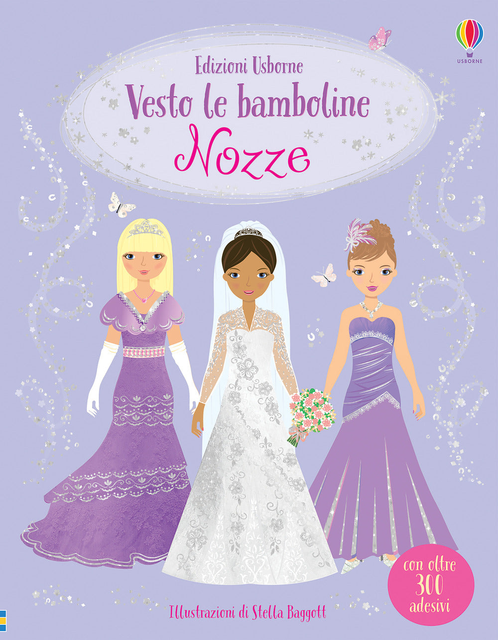 Nozze. Vesto le bamboline. Con adesivi. Ediz. a colori.