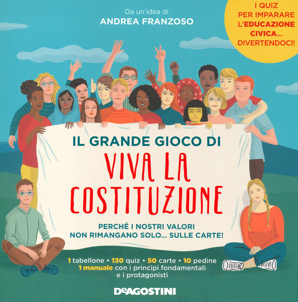 Viva la Costituzione. Educazione scatola. Con Gioco.