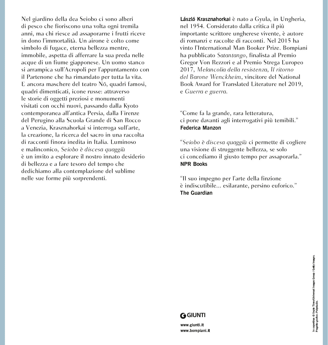 Seiobo è discesa quaggiù