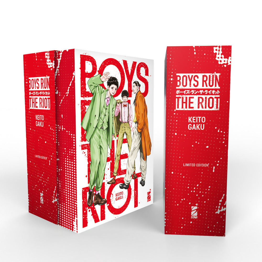 Boys run the riot. Limited edition. Con box. Vol. 1.