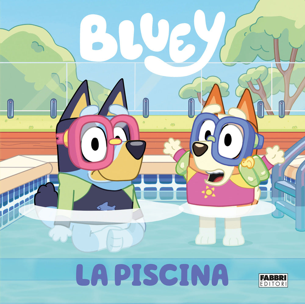 La piscina. Bluey.