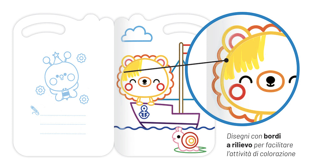 Coloro facile - Rana. senza uscire dai contorni