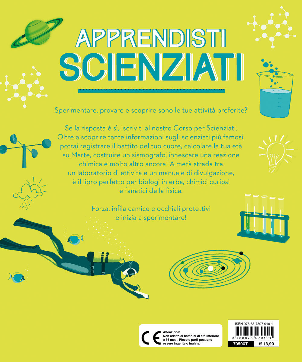 Apprendisti scienziati. Sperimenta, prova, scopri! - Con poster, modellino e adesivi