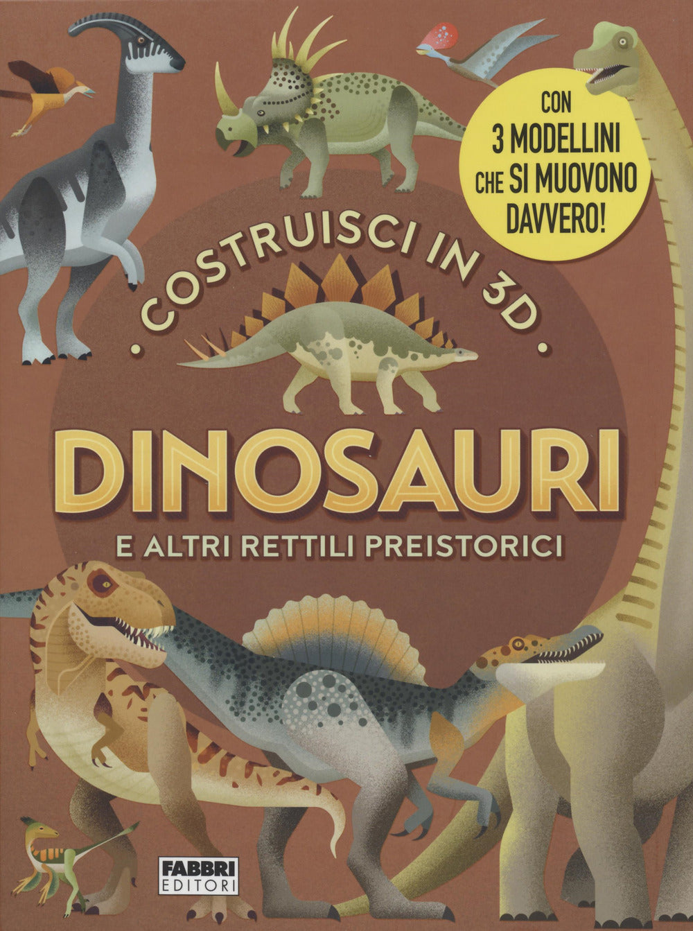 Dinosauri e altri rettili volanti. Costruisci in 3D. Ediz. a colori. Con gadget.