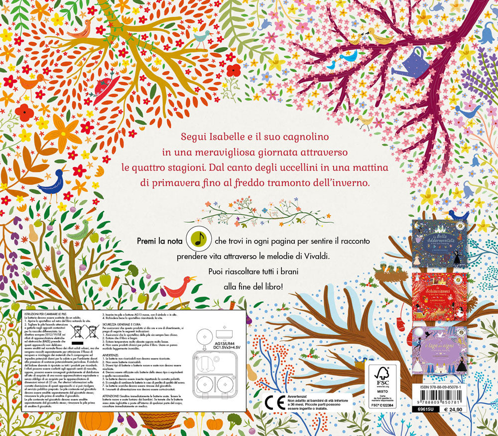 Le Quattro Stagioni di Antonio Vivaldi (con sonoro). Il racconto musicale in un giorno