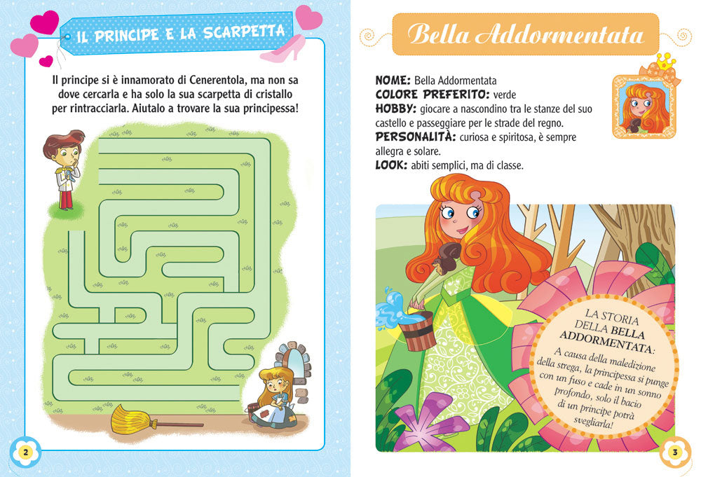 Principesse delle fiabe attacca-stacca. Con tanti vestiti e accessori attacca-stacca!