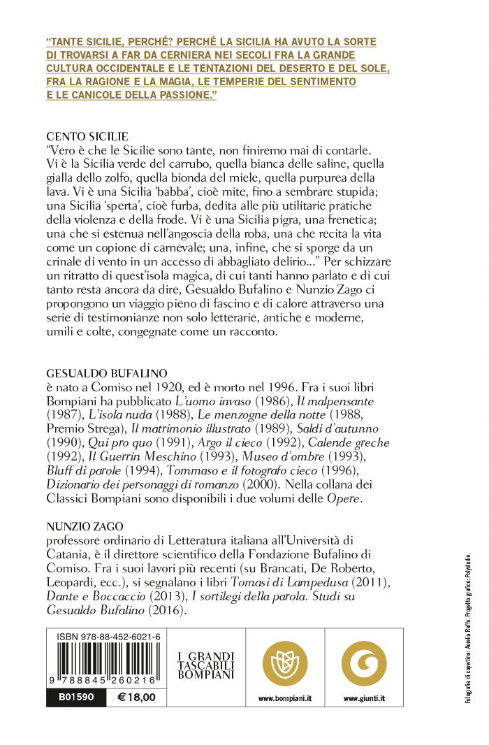 Cento Sicilie. Testimonianze per un ritratto