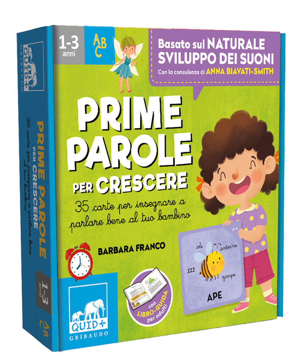 Prime parole per crescere. 35 carte per insegnare a parlare bene al tuo bambino. Con 35 Carte.