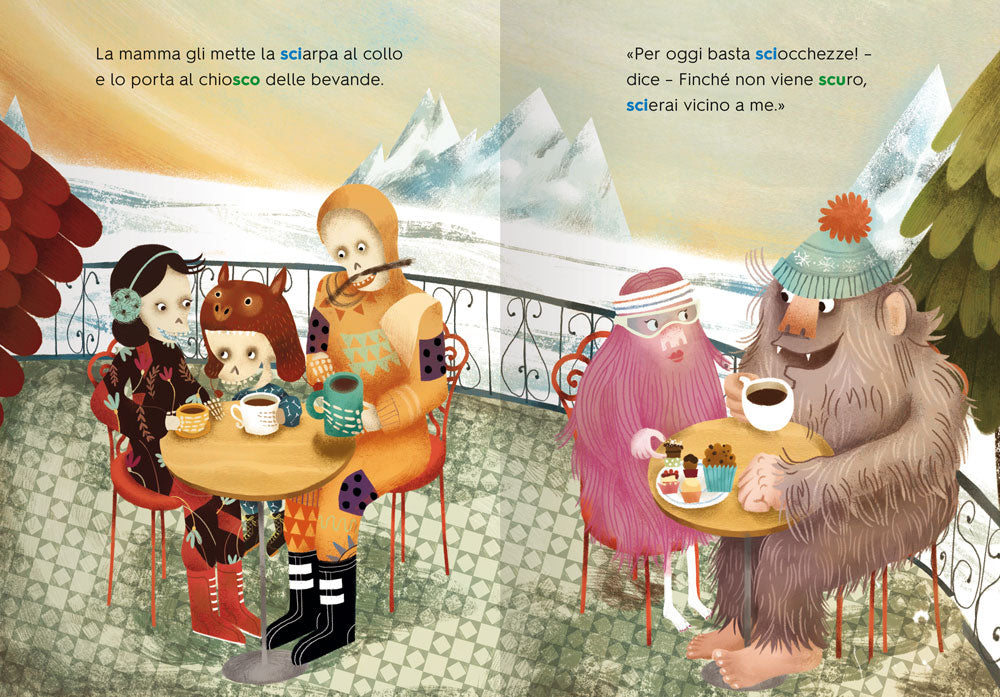 La Famiglia Quattrossa va a Sciare