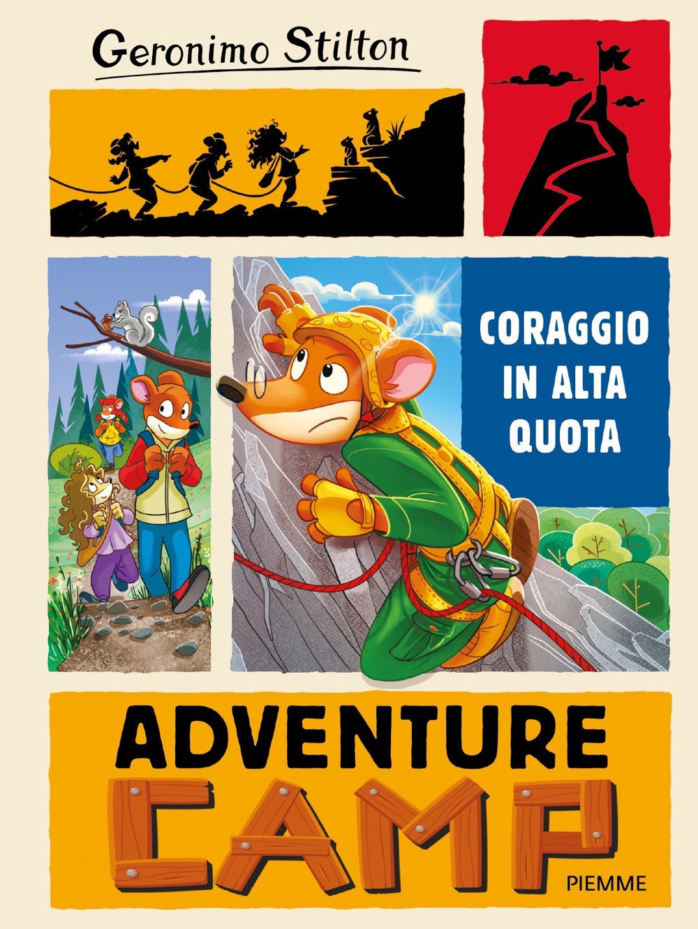 Coraggio in alta quota. Adventure camp.