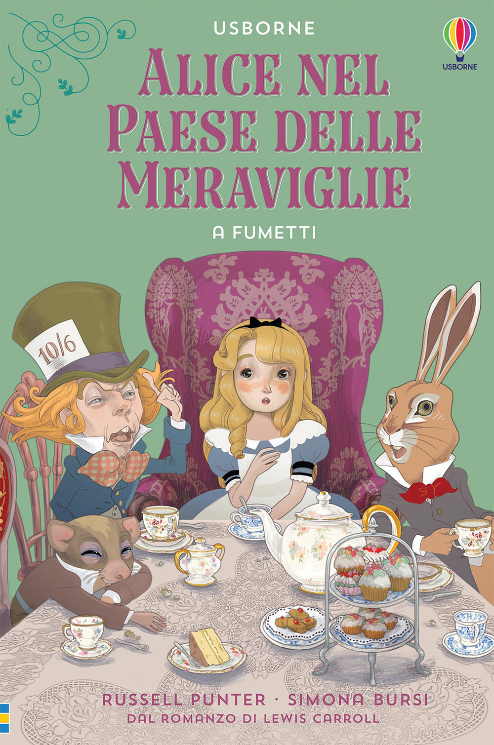 Alice nel paese delle meraviglie a fumetti. Ediz. a colori.