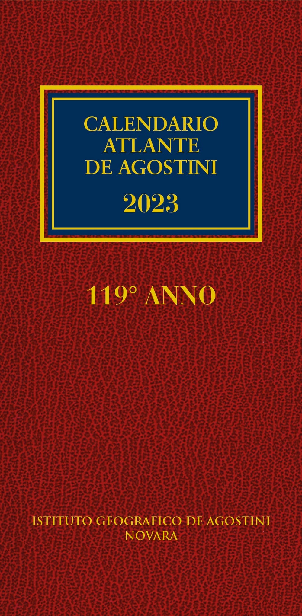 Calendario atlante De Agostini 2023.