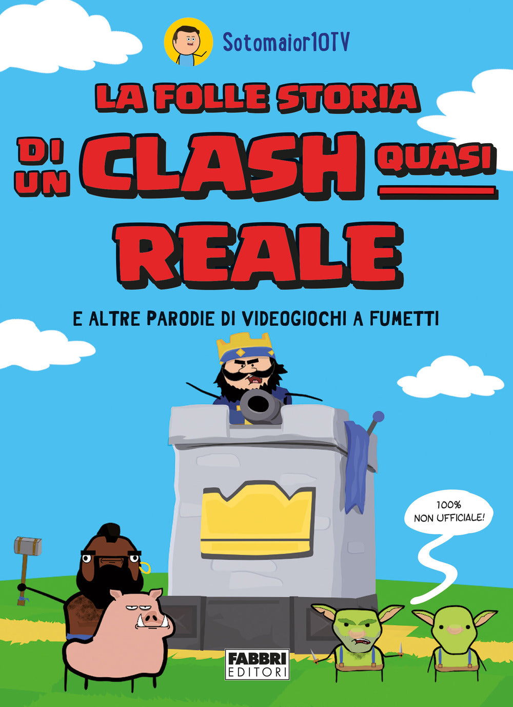 La folle storia di un clash quasi reale e altre parodie di videogiochi a fumetti.