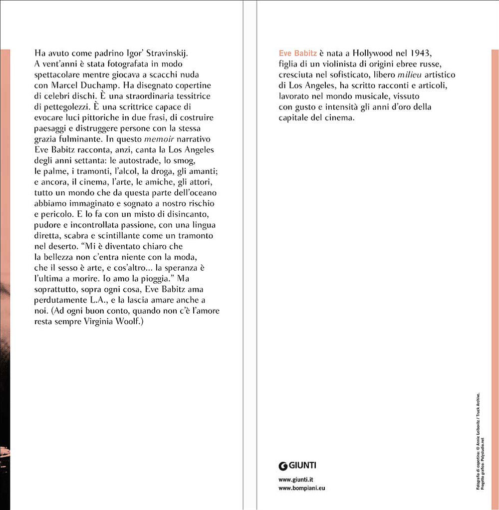 Slow Days, Fast Company. Il mondo, la carne, L.A.